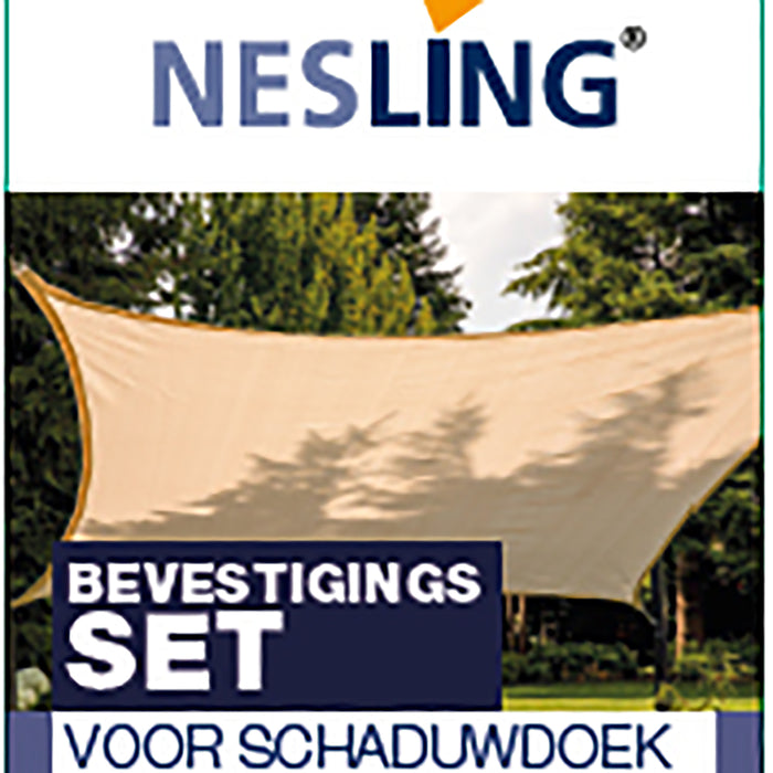 Nesling Bevestigingsset Schaduwdoek - Vierkant|Rechthoek