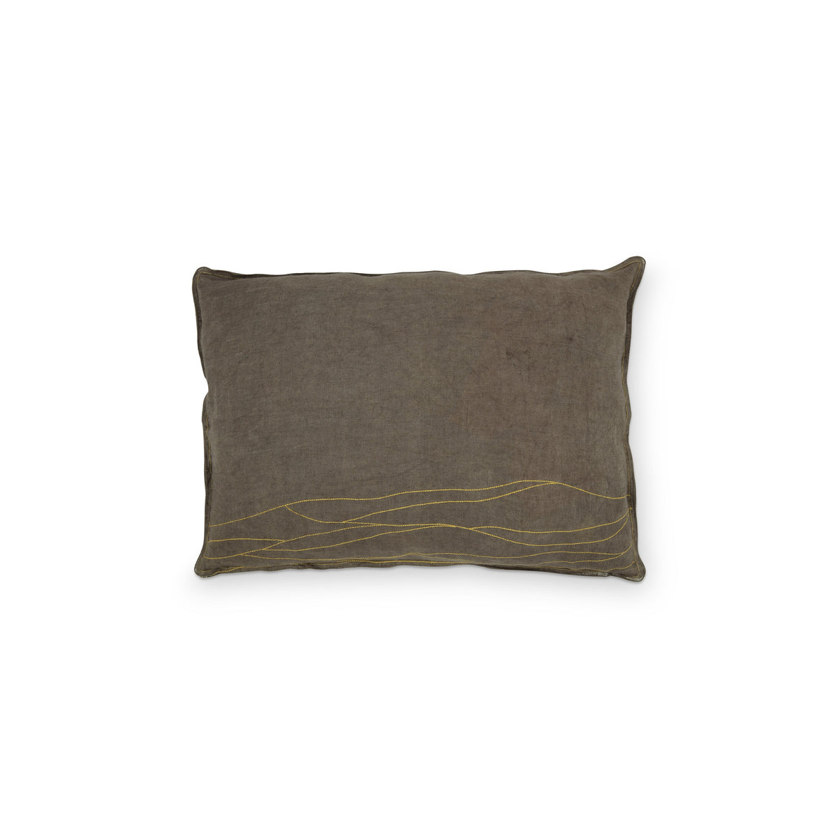vtwonen Warm Brown Linnen Sierkussen