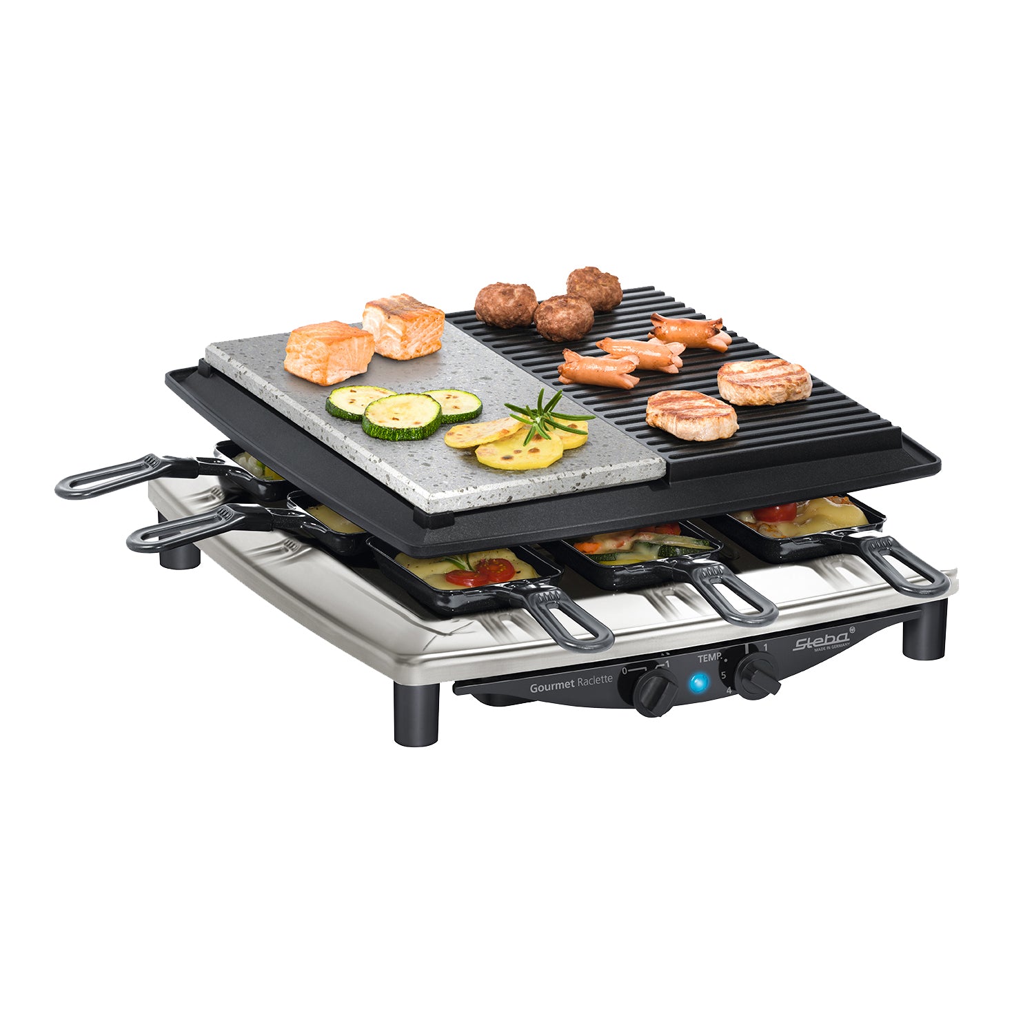 Steba RC4 Plus Steengrill & Gourmet
