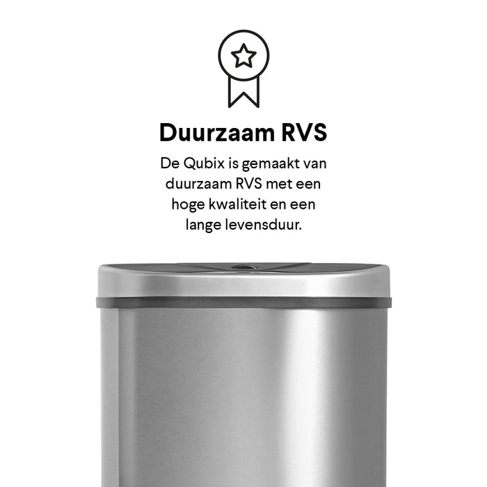 Homra Qubix Sensor Afvalemmer 70 Liter (2x35 Liter)