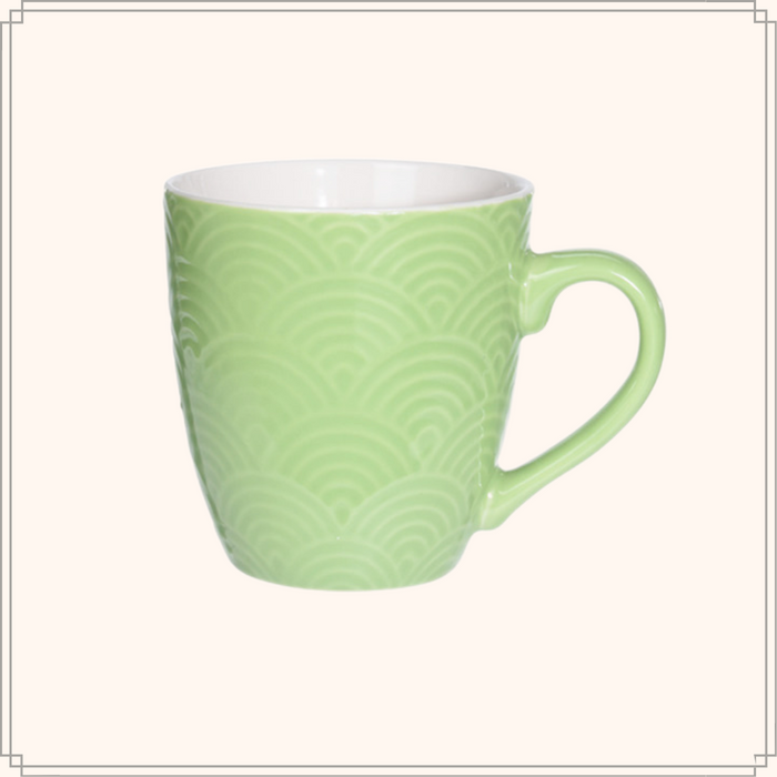 OTIX Theemokken 4 stuks 380 ml Thee glazen met oor Gekleurde Kopjes...