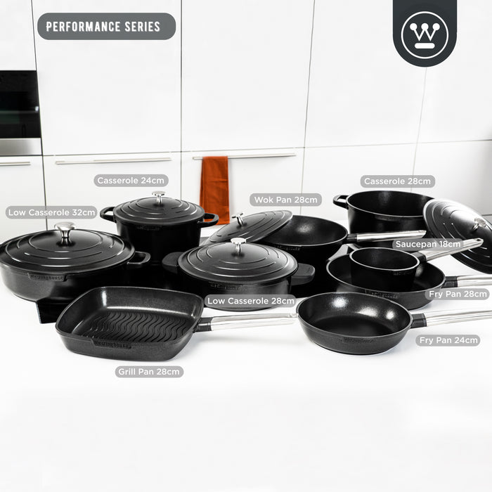Westinghouse Performance Series - Grillpan 28cm - Zwart