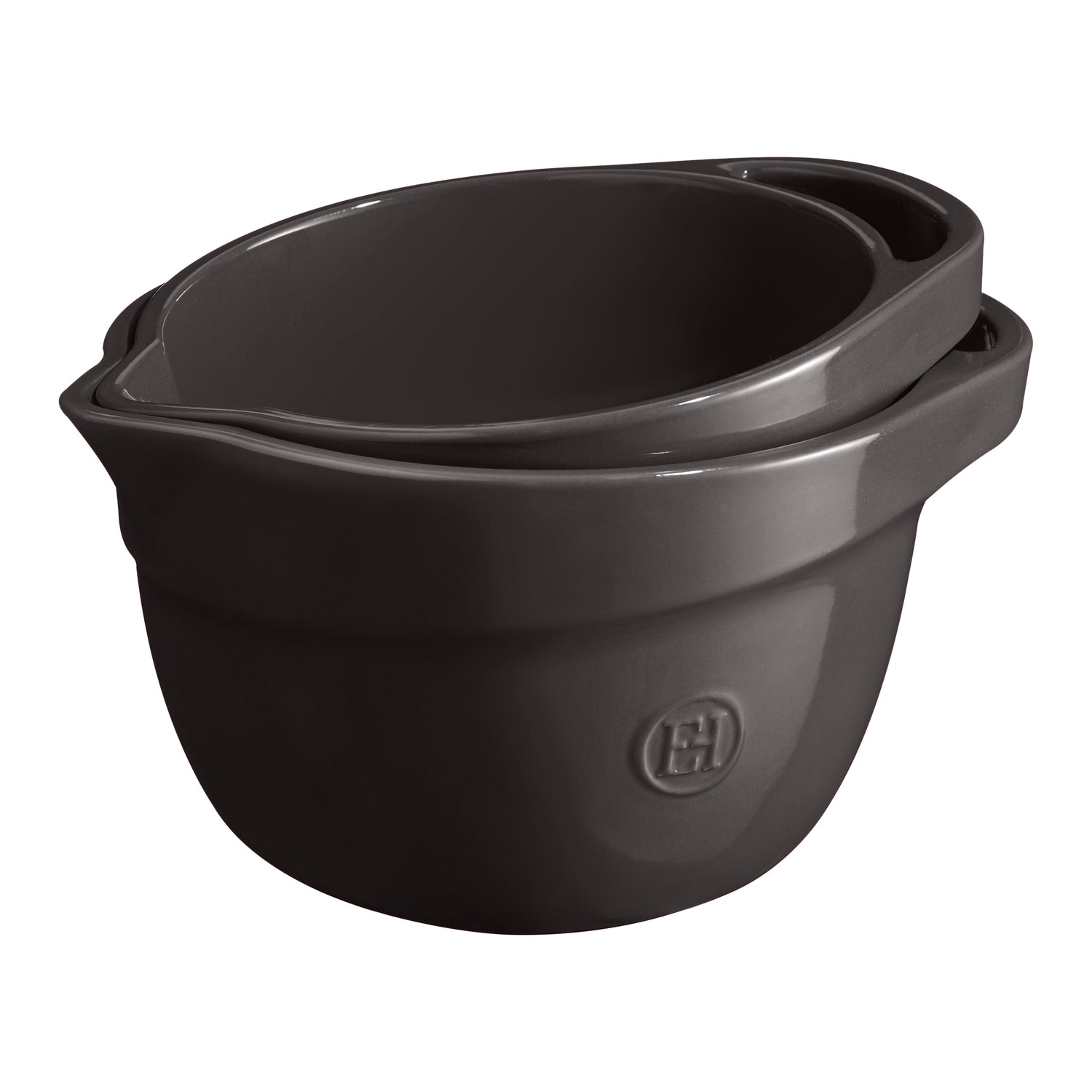 Emile Henry Beslagkom 2,5 L - Fusain