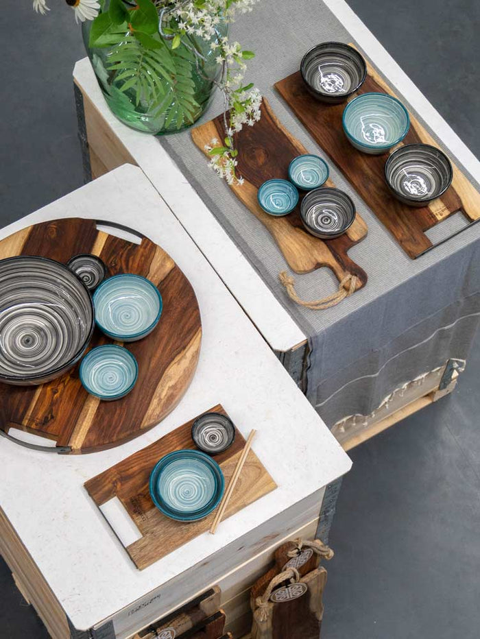 Bowls and Dishes Pure Rose Wood Serveerplank 49 x 20 cm