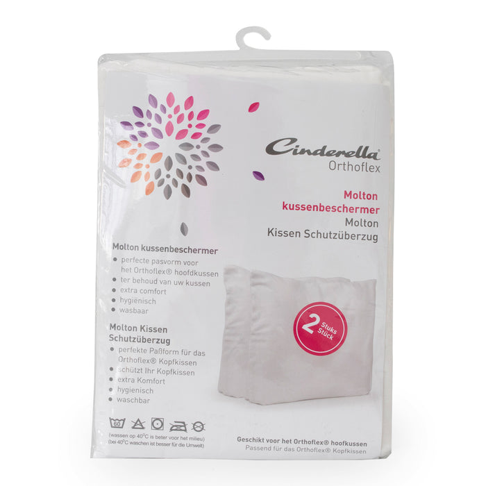 Cinderella Molton Kussensloop Voor Orthoflex - Set van 2
