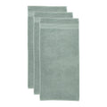Beddinghouse Sheer Handdoek 50 x 100 cm - Groen - Set van 3