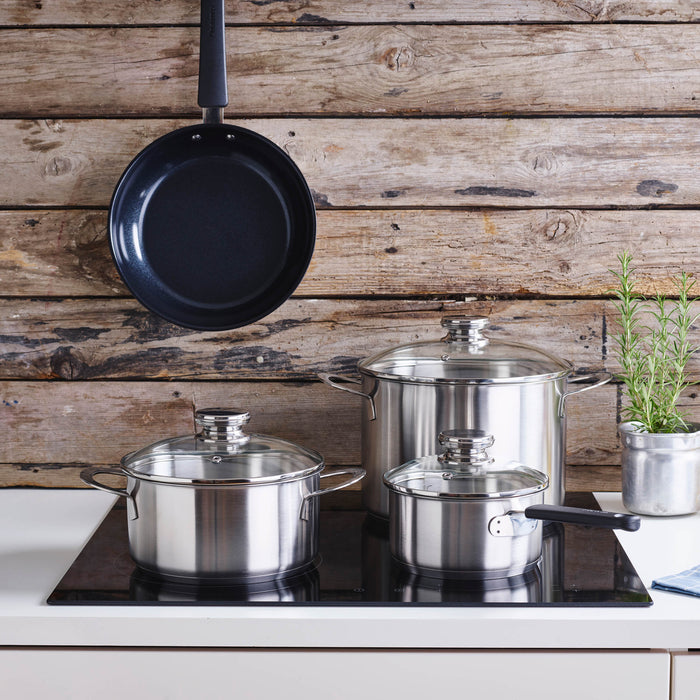 Brabantia Chrome Pannenset 4-delig