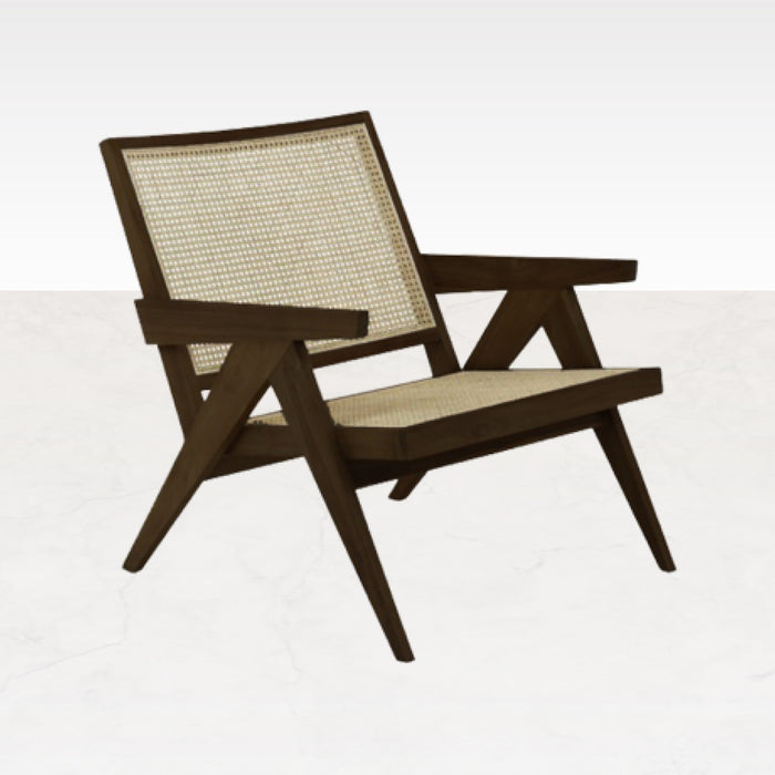Aime Té Rotan Loungestoel - Pierre