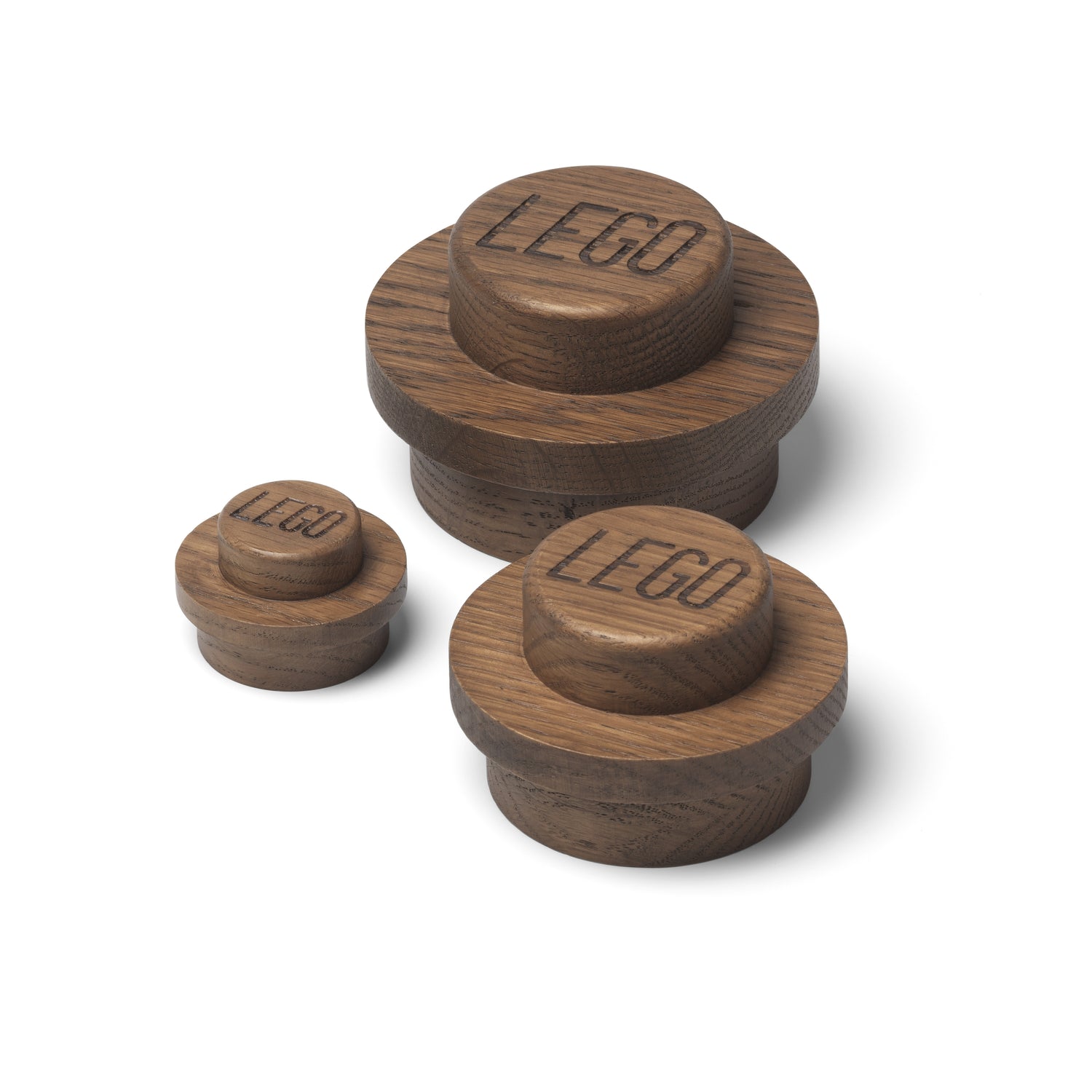 LEGO Wood Kapstokhaak - Set van 3