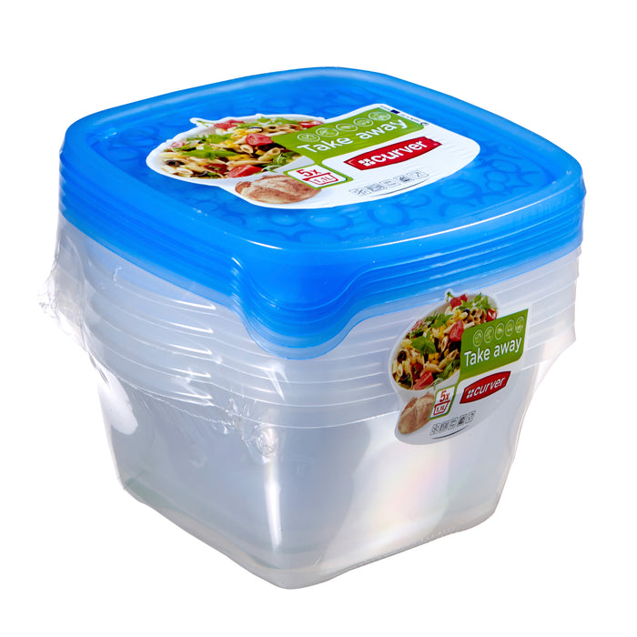 Curver Take Away Vershouddoos 1,1  L 5 st.