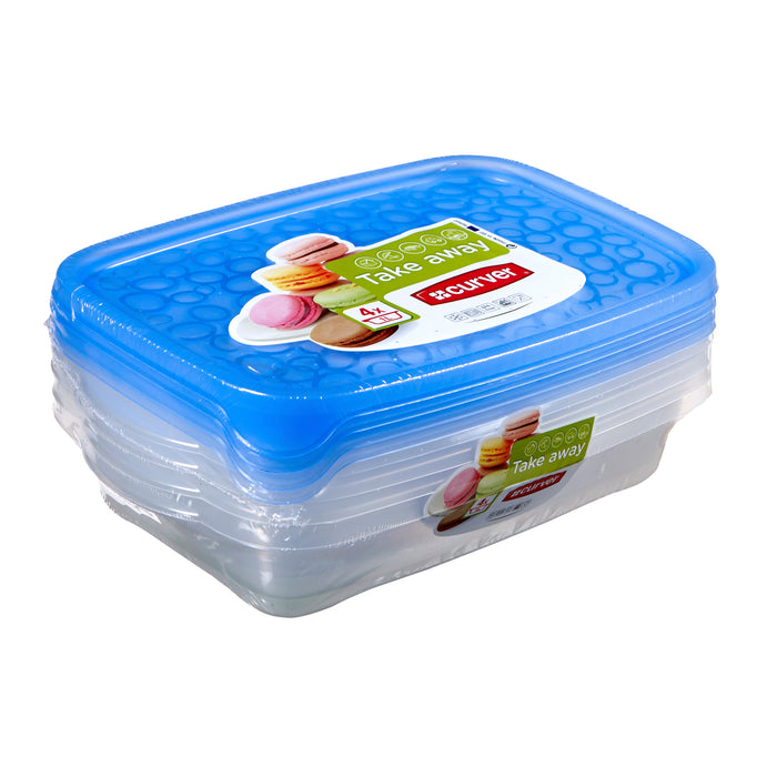 Curver Take Away Vershouddoos 1 ,0 L 4 st.