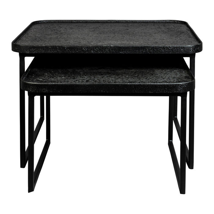Dutchbone Winston Salontafel - Set van 2 - Zwart