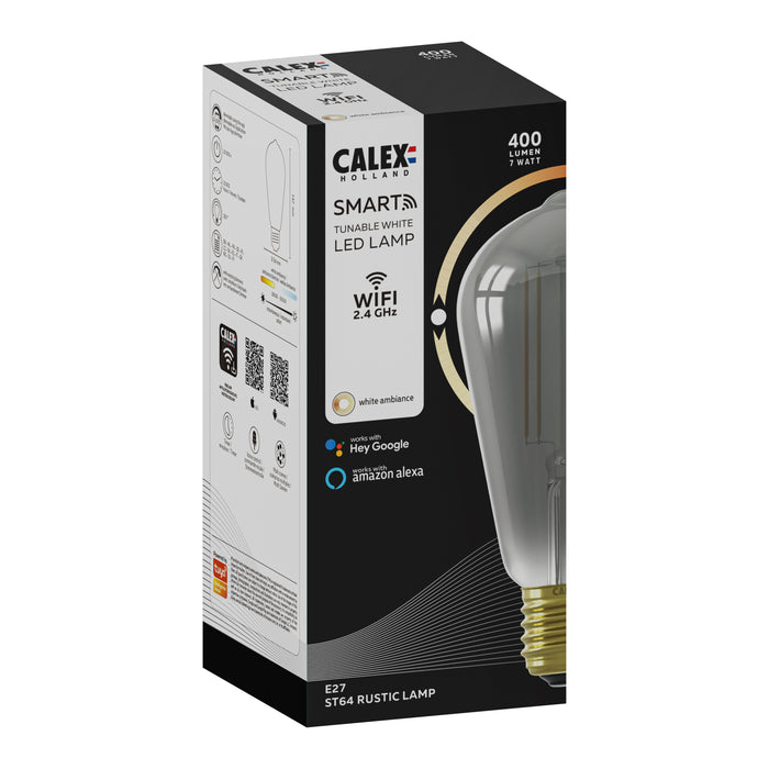 Calex Smart LED E27 ST64 16 cm Rustieklamp
