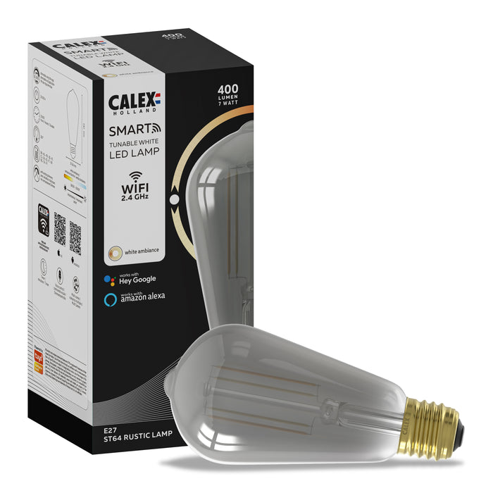 Calex Smart LED E27 ST64 16 cm Rustieklamp