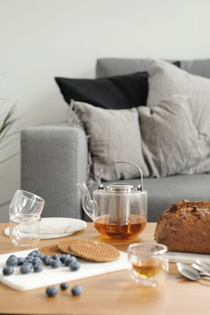 Koffie & Thee Bjorn Theepot Glas Incl Filter 0,75 liter