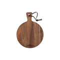 Bowls and Dishes Pure Walnut Wood Serveerplank Ø 20 cm