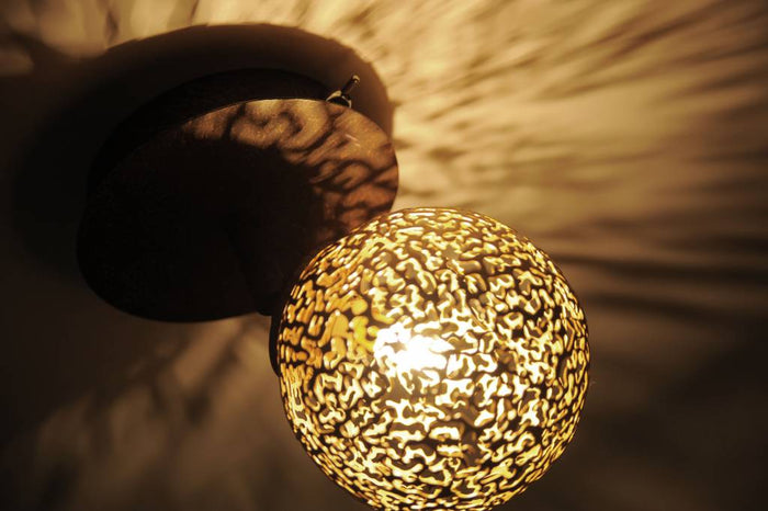 Paul Neuhaus Wandlamp GRETA Roest 1 Lichts