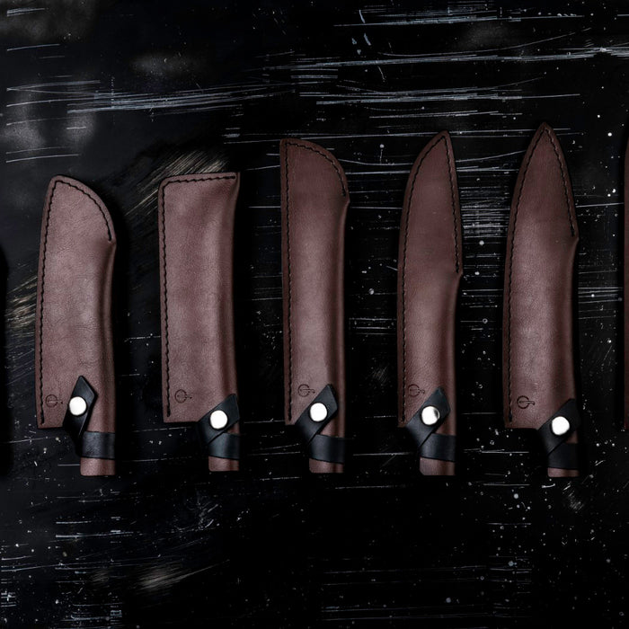 Forged Leather Hoes Santokumes 15 cm
