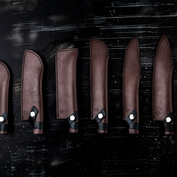 Forged Leather Hoes Santokumes 19,5 cm