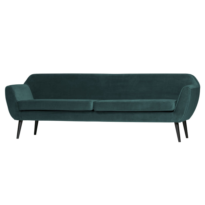 Woood Rocco 3-zitsbank - Velvet - Teal