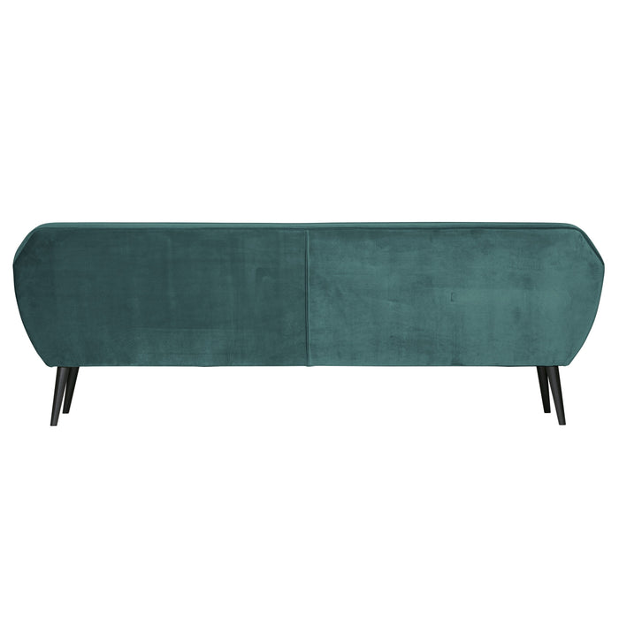 Woood Rocco 3-zitsbank - Velvet - Teal