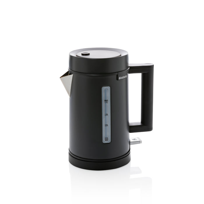 Brabantia D1S-6TMB Waterkoker - 1,7 Liter - LED-verlichting -Zwart
