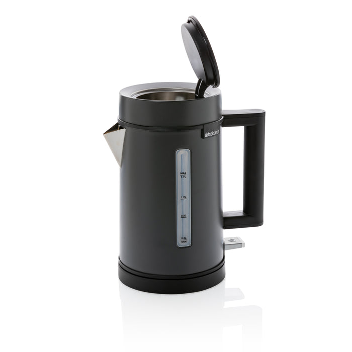 Brabantia D1S-6TGY Waterkoker - 1,7 Liter - LED-verlichting - Grijs