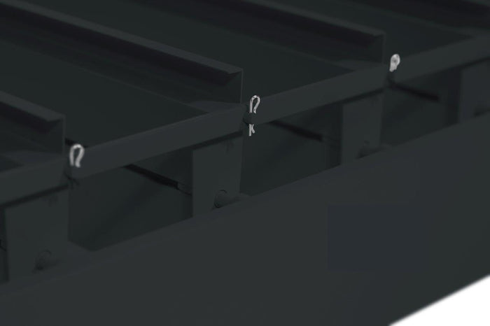 SORARA® Mirador Deluxe 360 x 360 cm Charcoal Zwart