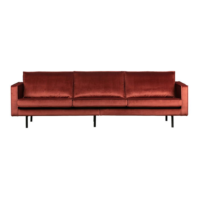 WOOOD Rodeo 3-zitsbank - Velvet -  Chestnut