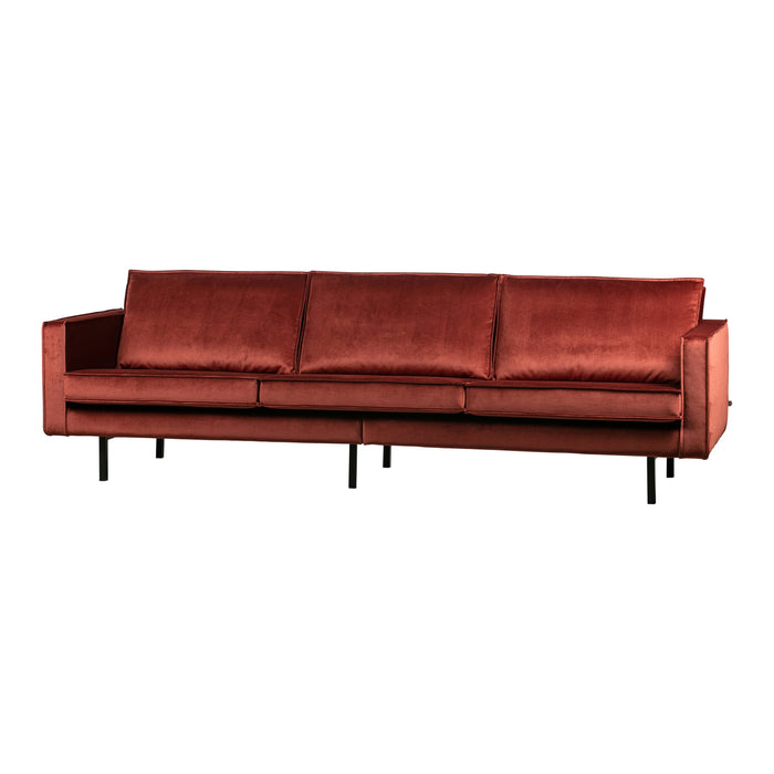 WOOOD Rodeo 3-zitsbank - Velvet -  Chestnut