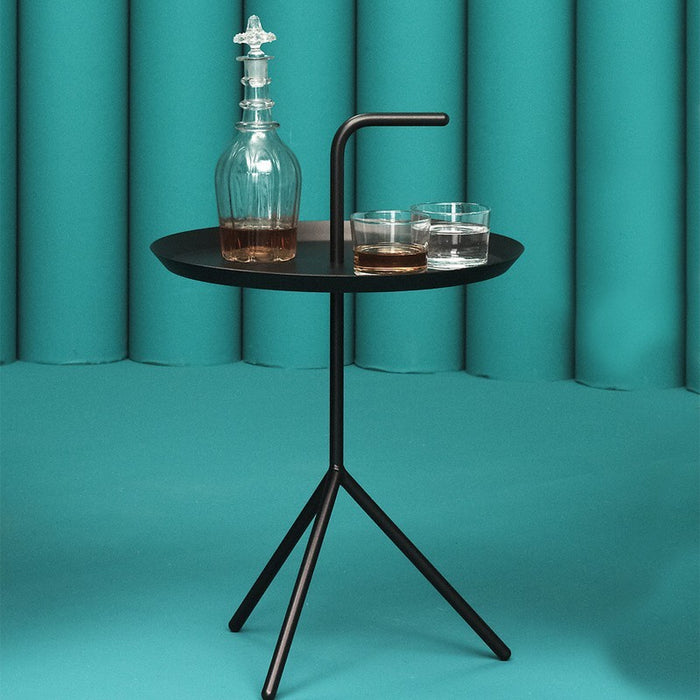 HAY DLM Bijzettafel -  Ø 38 cm - Zwart