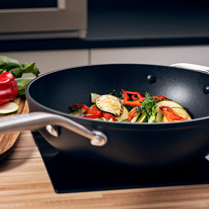KitchenAid Forged Hardened Aluminium Wok Ø 30 cm