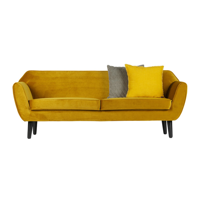 Woood Rocco 2-zitsbank - Velvet - Oker