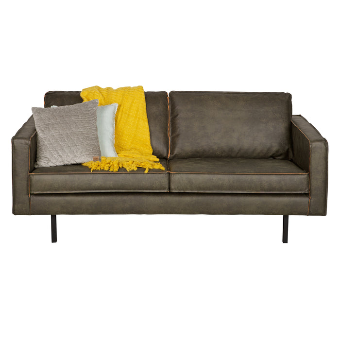 WOOOD Rodeo 2,5-zitsbank - Eco-leder -  Army
