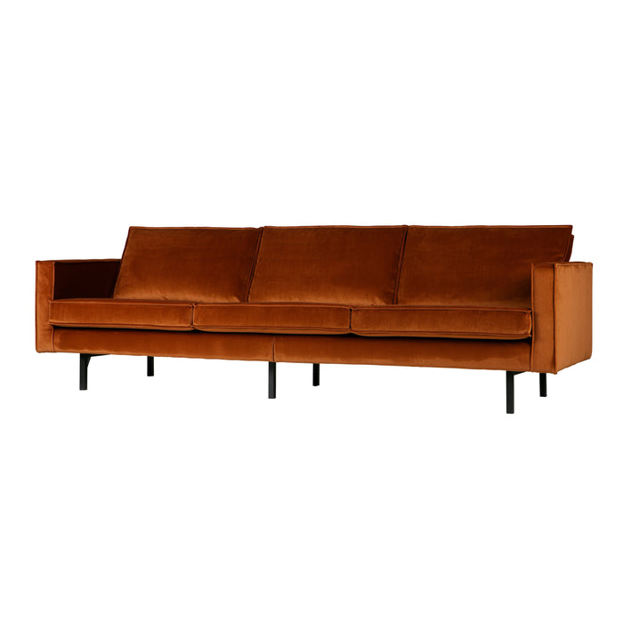 WOOOD Rodeo 3-zitsbank - Velvet -  Roest