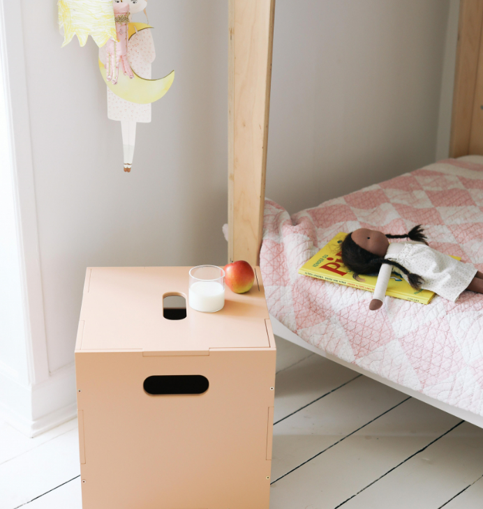 Nofred Cube Opbergkist - Zand