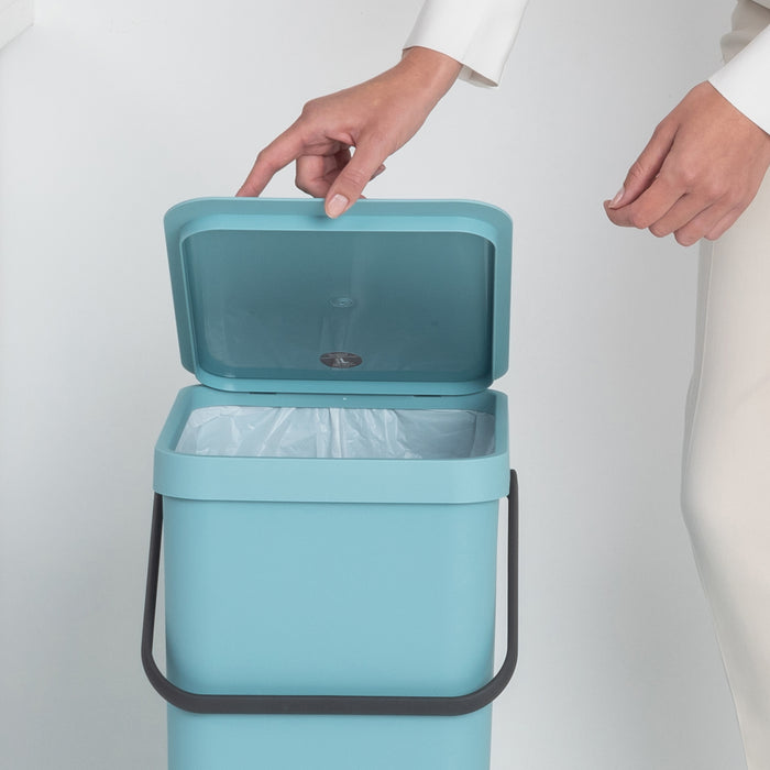 Brabantia Sort & Go Afvalemmer 40 Liter - Mint