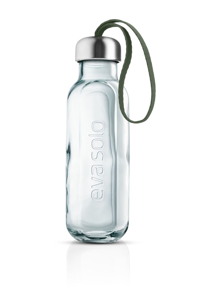 Eva Solo - Drinkfles, 500 ml, Gerecycled Glas, Cactus Groen - Eva Solo