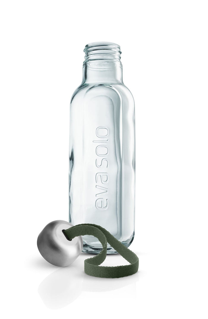Eva Solo - Drinkfles, 500 ml, Gerecycled Glas, Cactus Groen - Eva Solo