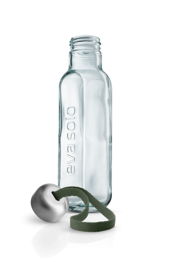 Eva Solo - Drinkfles, 500 ml, Gerecycled Glas, Cactus Groen - Eva Solo