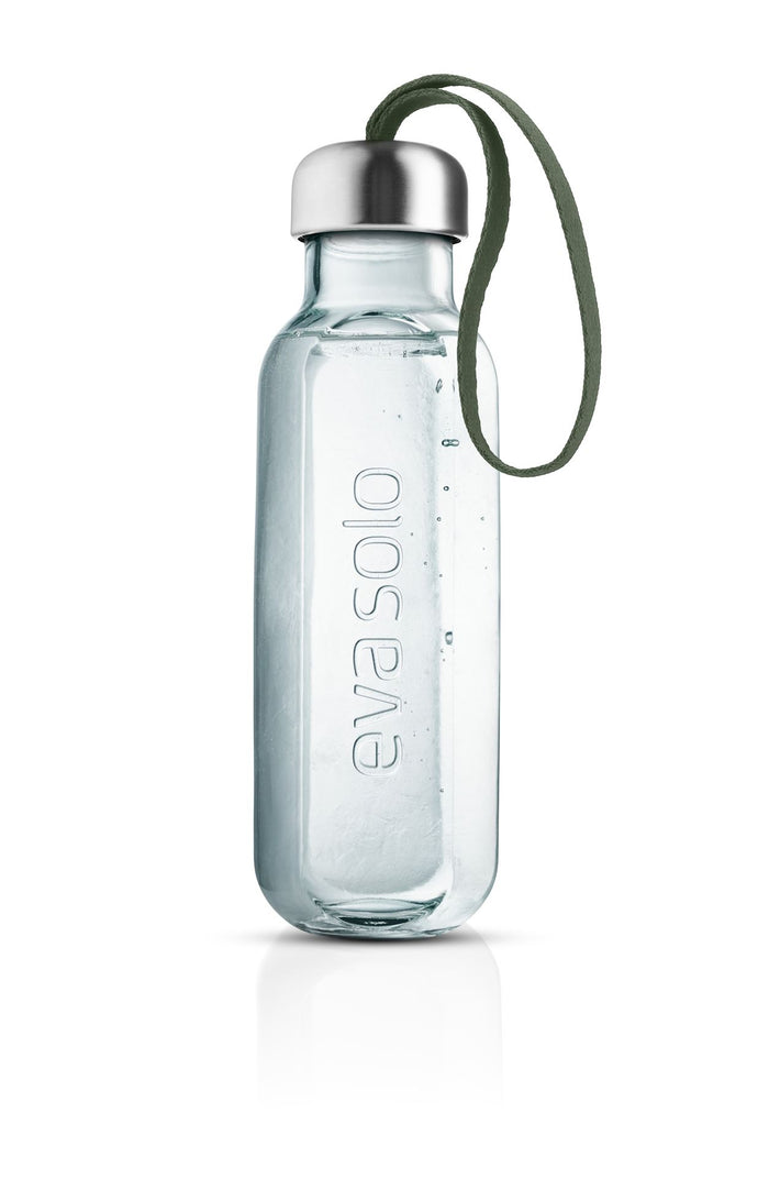 Eva Solo - Drinkfles, 500 ml, Gerecycled Glas, Cactus Groen - Eva Solo