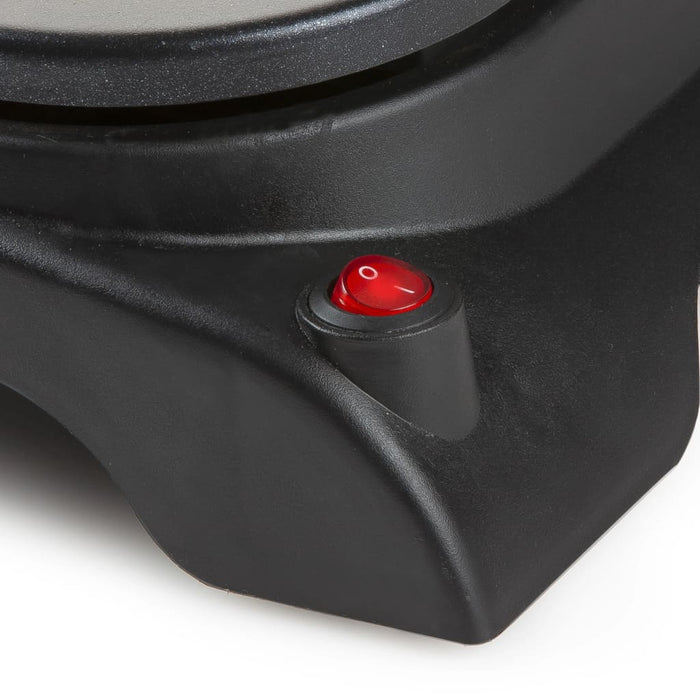 DOMO Crêpe- en pannenkoekenmaker dubbel DO8715P 1000 W zwart