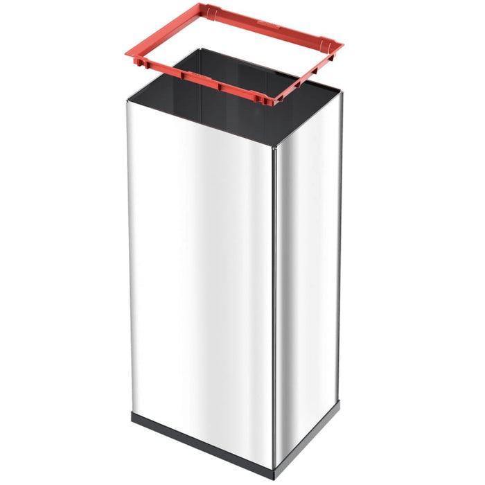 Hailo Afvalbak Big-Box Swing maat XL 52 L roestvrij staal 0860-211