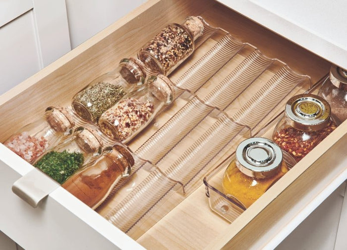 Kruiden Organizer, Liggend, 42.4 x 22.1 x 3.8 cm, Kunststof, Transpara