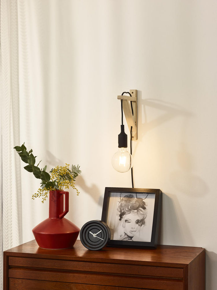 Lucide FIX Wandlamp - Zwart