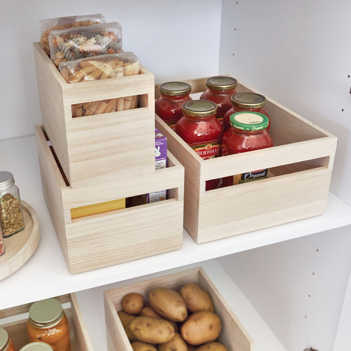 iDesign - Opbergbox met Handvat, 3 Vakken, 12.7 x 25.4 x 10.2 cm, Paul