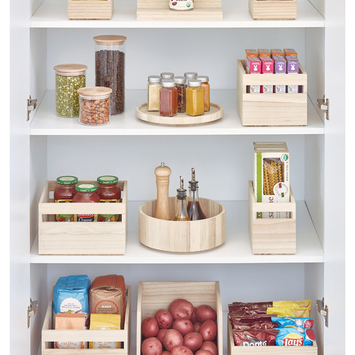 iDesign - Opbergbox met Handvat, 3 Vakken, 12.7 x 25.4 x 10.2 cm, Paul