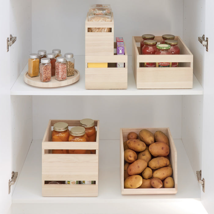 iDesign - Opbergbox met Handvat, 3 Vakken, 12.7 x 25.4 x 10.2 cm, Paul