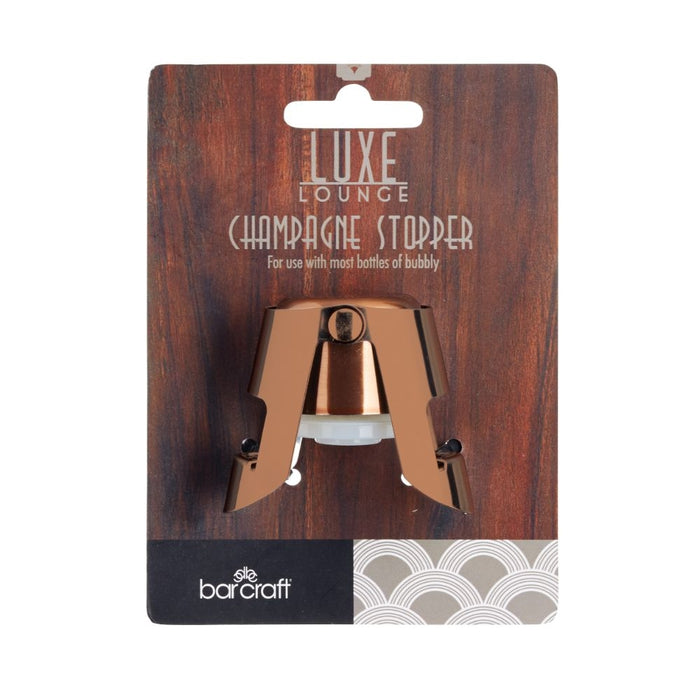 Champagne En Prosecco Stopper, Rose|Gold - BarCraft