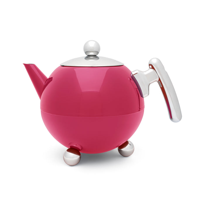 Bredemeijer Duet Bella Ronde Theepot 1,2 L - Dark Magenta